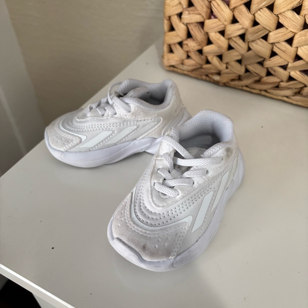 Kids White Sneakers Adidas